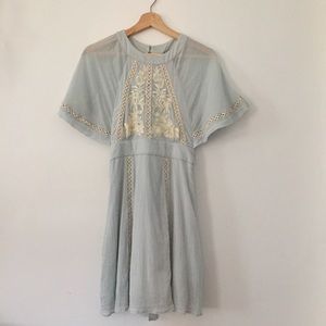 Asos Perfect Open Back Cotton Dress